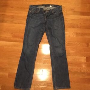 Jcrew dark wash 29 short bootcut jean
